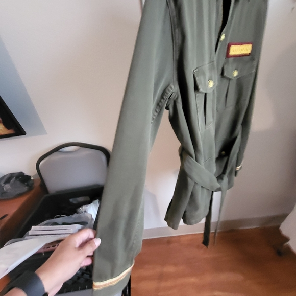 L'agence NWOT Size Large Military Style Jacket - Picture 6 of 10